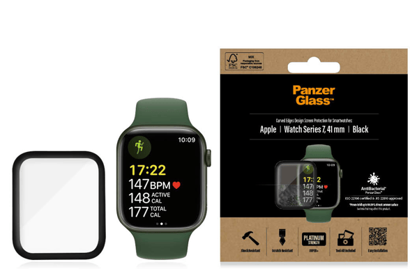 PanzerGlass Apple Watch 7/8 (41mm) Screen Protector