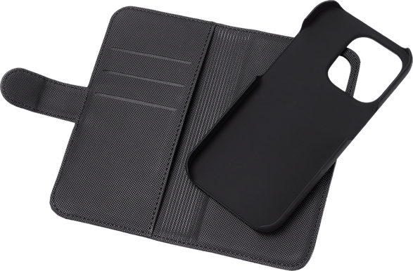 DELTACO Plånboksfodral 2-i-1 iPhone 14 Pro Max