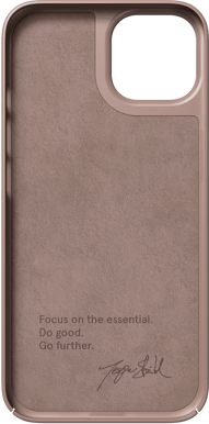 Nudient Thin Case MagSafe iPhone 14 Dusty Pink