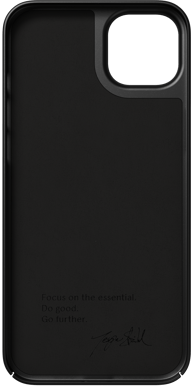 Nudient Thin Case MagSafe iPhone 14 Plus Ink Black