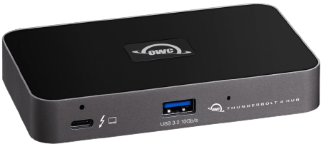 OWC Thunderbolt 4 Hub 5 portar