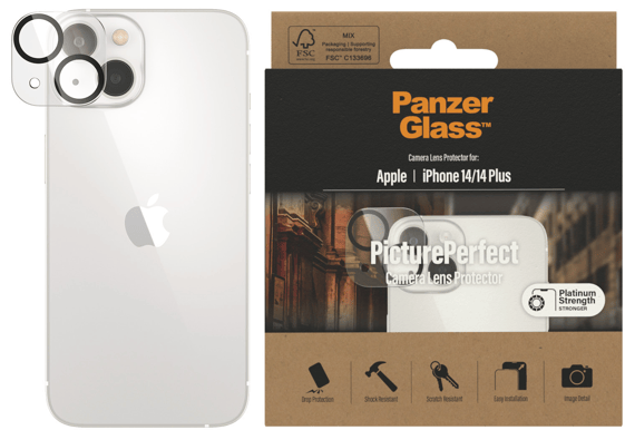 PanzerGlass iPhone 14/14 Plus PicturePerfect Camera Lens Protection
