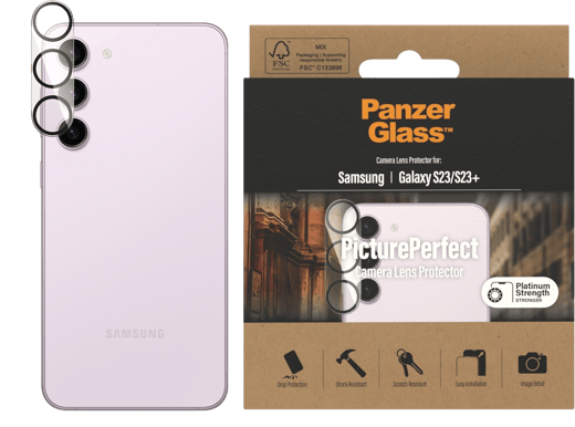 PanzerGlass Galaxy S23/S23+ PicturePerfect Camera Lens Protection