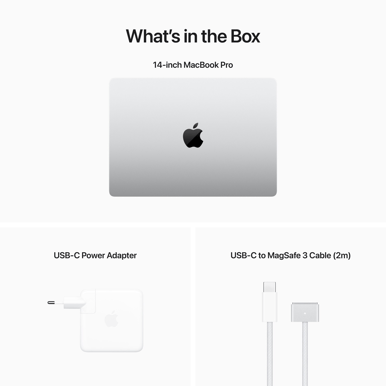 Apple MacBook Pro (2023) -  14,2" | M2 Pro | 16GB | 1TB | Silver