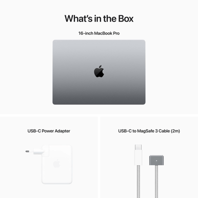 Apple MacBook Pro (2023) -  16" | M2 Pro | 32GB | 1TB | Rymdgrå