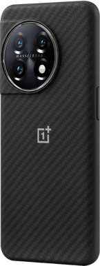 OnePlus 11 Aramid Fiber Bumper Case Svart