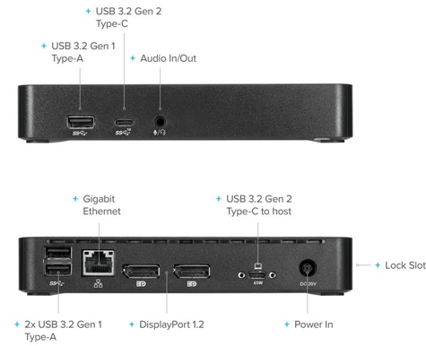 Targus USB-C Universal Dockningsstation 65W Power Delivery