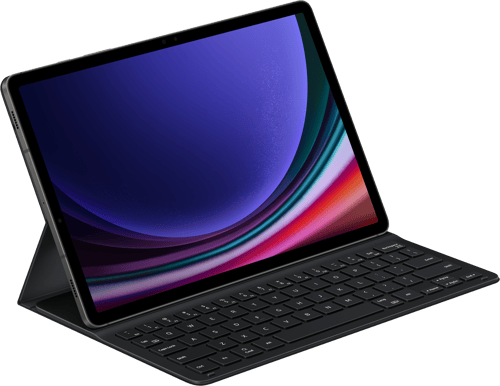 Samsung Galaxy Tab S9 Book Cover Keyboard Slim Svart