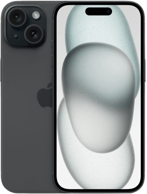Apple iPhone 15 (256GB) Svart
