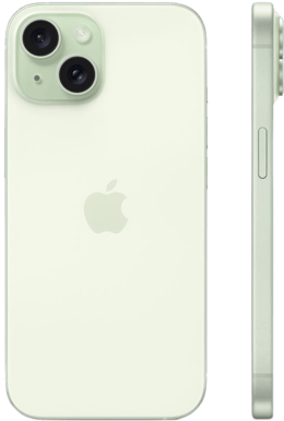 Apple iPhone 15 (256GB) Grön