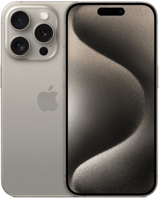 Apple iPhone 15 Pro (256GB) Naturlig titan