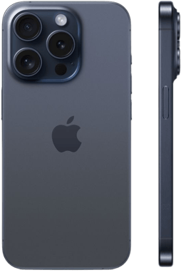 Apple iPhone 15 Pro (256GB) Blå titan