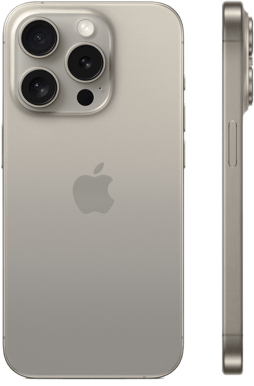 Apple iPhone 15 Pro (512GB) Naturlig titan