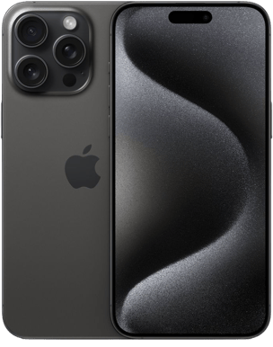 Apple iPhone 15 Pro Max (256GB) Svart titan