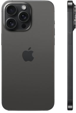 Apple iPhone 15 Pro Max (256GB) Svart titan