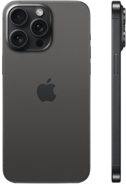 Apple iPhone 15 Pro Max (512GB) Svart titan