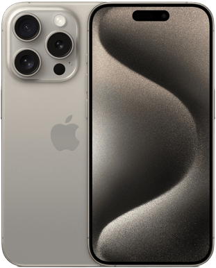 Apple iPhone 15 Pro (1TB) Naturlig titan