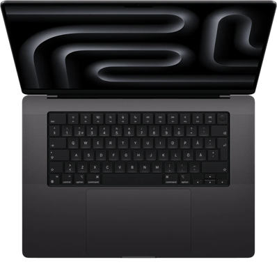 Apple MacBook Pro (2023) -  16,2" | M3 Pro | 36GB | 1TB | Rymdsvart