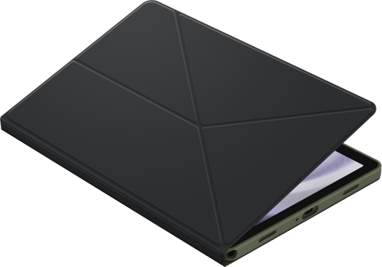 Samsung Galaxy Tab A9+ Book Cover Svart