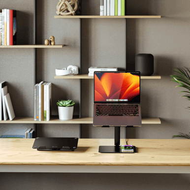 ALOGIC Elite Power Laptopstativ med trådlös laddning