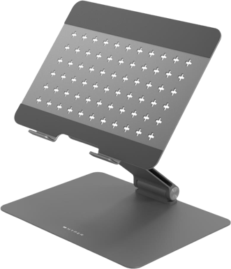 Hyper Flex Ergonomic Adjustable Laptop Stand - Space Grey