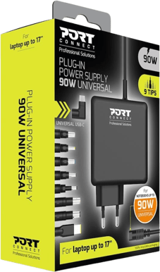 Port Designs Universal Notebookladdare 90W