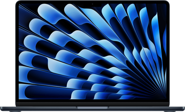 Apple MacBook Air (2025) - 13,6" | M4 | 16GB | 256GB | Midnatt