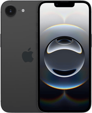 Apple iPhone 16e (512GB) Svart
