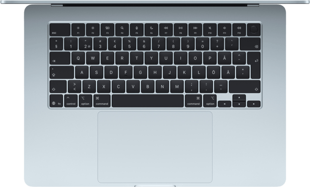 Apple MacBook Air (2025) - 15,3" | M4 | 16GB | 512GB | Himmelsblå