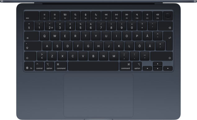 Apple MacBook Air (2025) - 13,6" | M4 | 32GB | 512GB | Midnatt
