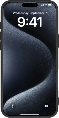 eSTUFF Infinite Vienna iPhone 16 Cover Svart