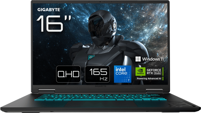 Gigabyte Gaming A16 Pro - Core 7 | 32GB | 1TB | RTX 5070 Ti