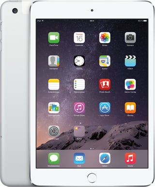 Apple iPad mini 3 64GB med 4G - Silver