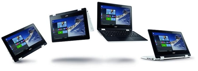 Acer Aspire R3 Pentium 8GB 64GB 360° vikbar