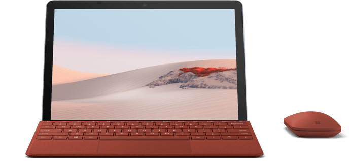 Microsoft Surface Go Type Cover Röd