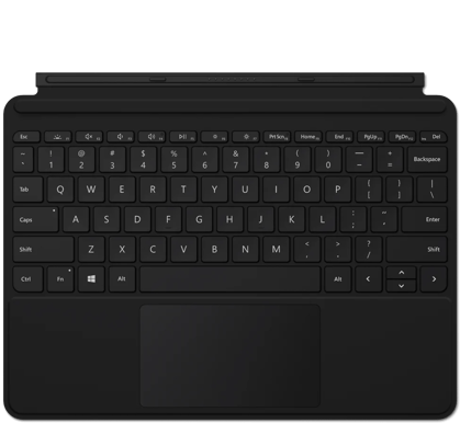 Microsoft Surface Go 3 Type Cover Svart
