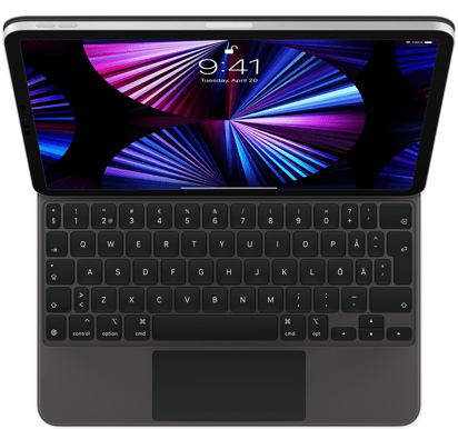 Apple Magic Keyboard iPad Pro 11"/Air 10,9" Svart