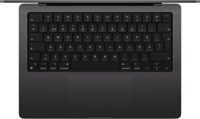 Apple MacBook Pro - 14,2" | M5 Max | 64GB | 2TB | Rymdsvart