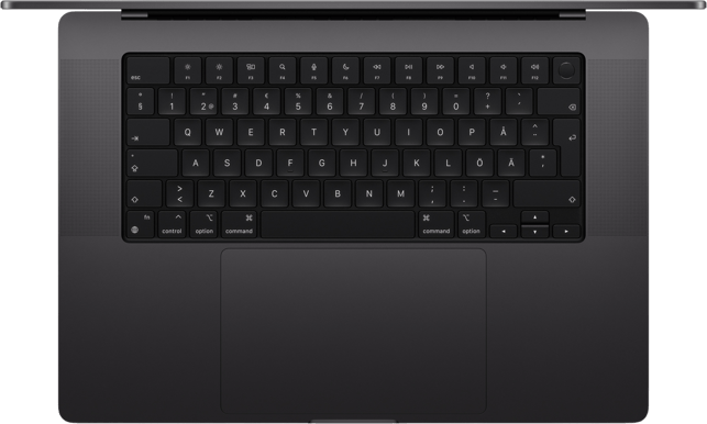Apple MacBook Pro - 16,2" | M5 Max | 128GB | 2TB | Rymdsvart