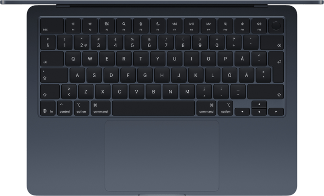 Apple MacBook Air - 13,6" | M5 | 32GB | 512GB | Midnatt