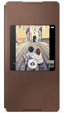 Sony Xperia Z3+ View Cover Koppar