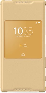 Sony Style-Up Cover Xperia Z5 Guld