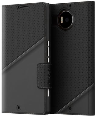 Mozo Book Cover Lumia 950 XL Svart
