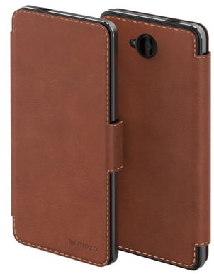 Mozo Flip Cover Lumia 650 Brun