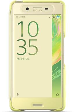Sony Style Cover Touch Xperia XP Lime guld
