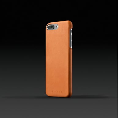 Mujjo Leather Case iPhone 7 Plus Gyllenbrun