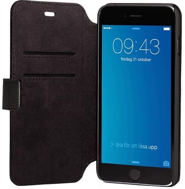 iDeal Slim Magnet Wallet iPhone 7/8 Svart
