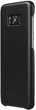 Mujjo Leather Case Galaxy S8+ Svart
