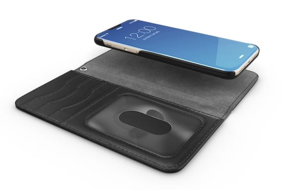 iDeal Magnet Wallet+ iPhone X Svart