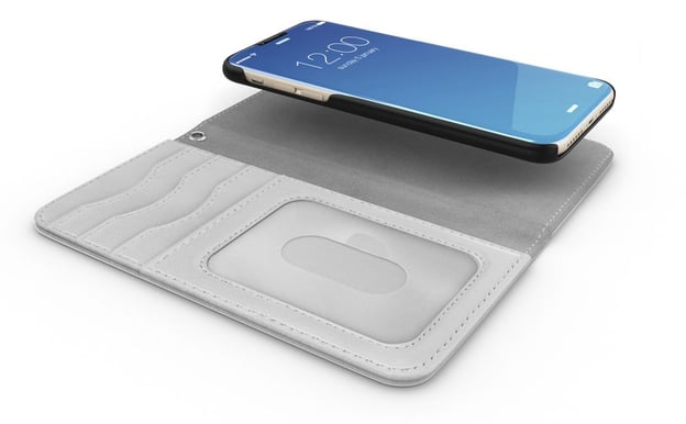 iDeal Magnet Wallet+ iPhone X Vit